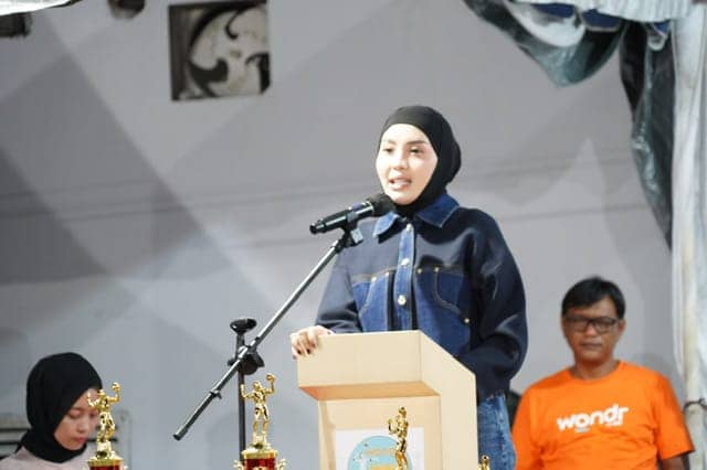 Hadir di Tournament Bola Voli, Thisia Agustiar Sabran Harapkan Gubernur Cup Dapat Terselenggara di 2025