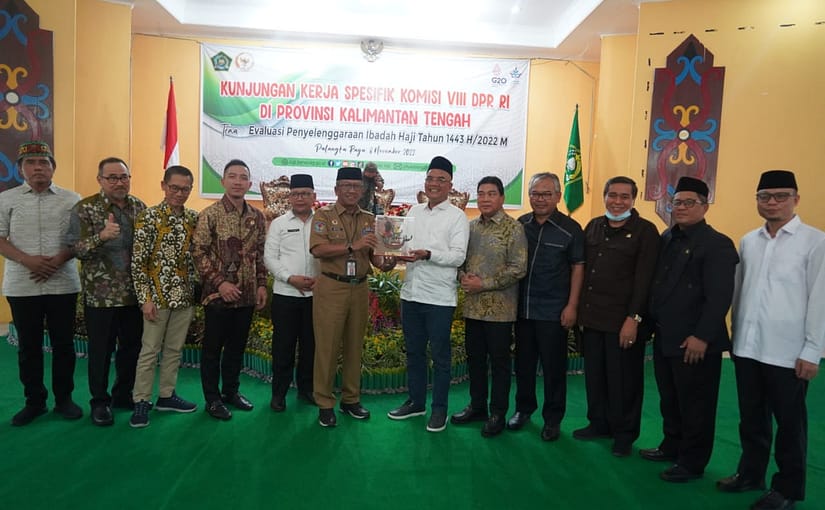 Komisi VIII DPR RI Kunjungi Kalteng, Pemprov Harapkan Ada Penambahan Kuota Jamaah Haji di Kalteng