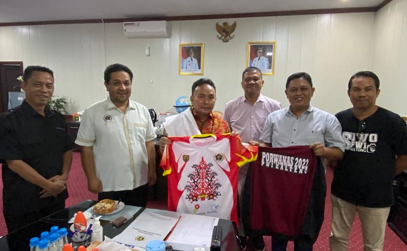 Gubernur Kalteng Support Kontingen Porwanas XIII, Ajak PWI Kalteng Promosikan Potensi Daerah Ke Luar Pulau 
