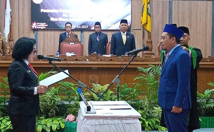 Dadang Prianto Resmi PAW DPRD Kotim