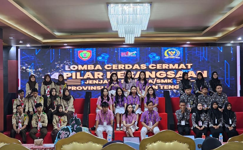 Sekolah Lolos Semifinal Dikirim Ikut Cerdas Cermat Empat Pilar Kebangsaan di Sekjen MPR RI Jakarta